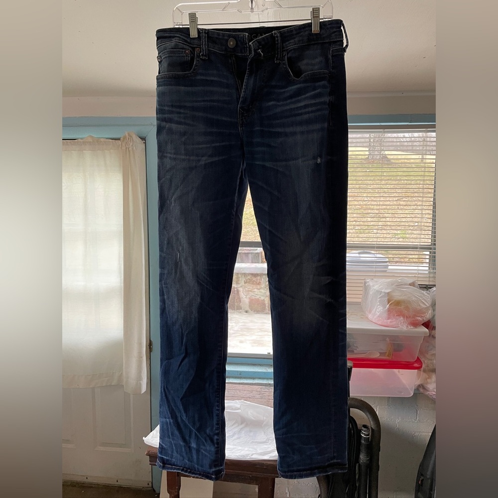 American Eagle Original Straight 32 x 34 EUC